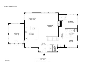Main Floor Plan Drawing